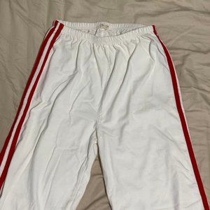 RARE BRANDY white and red pants